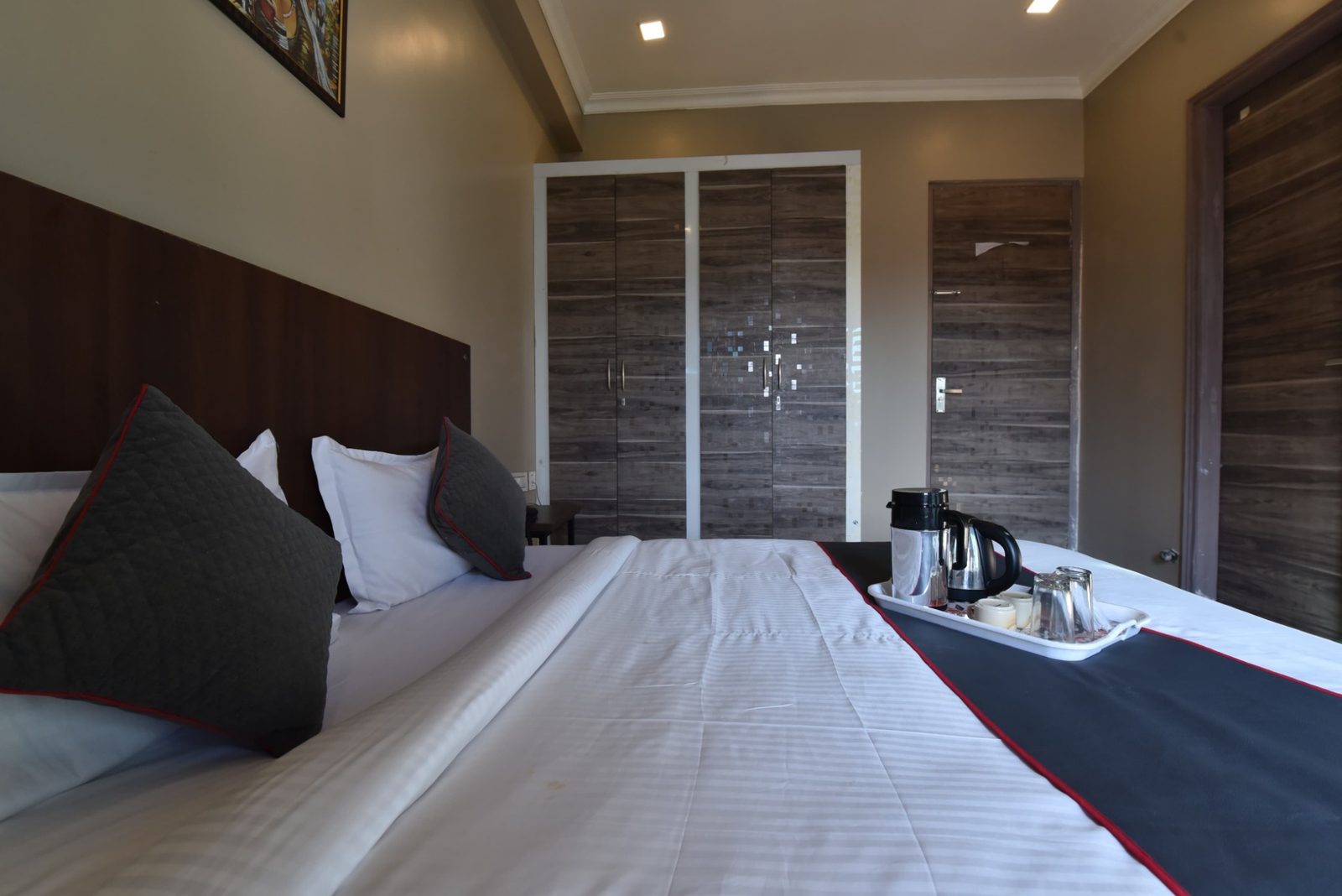 Comfortable hotel room photo
